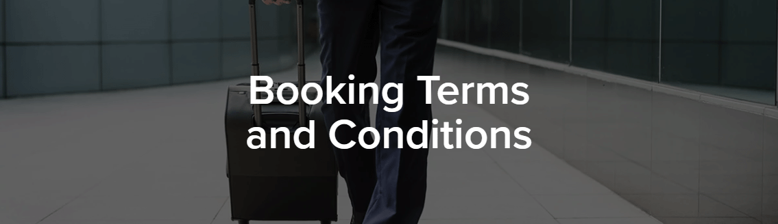 booking terms and cond
