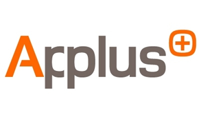 Applus+ logo on white background